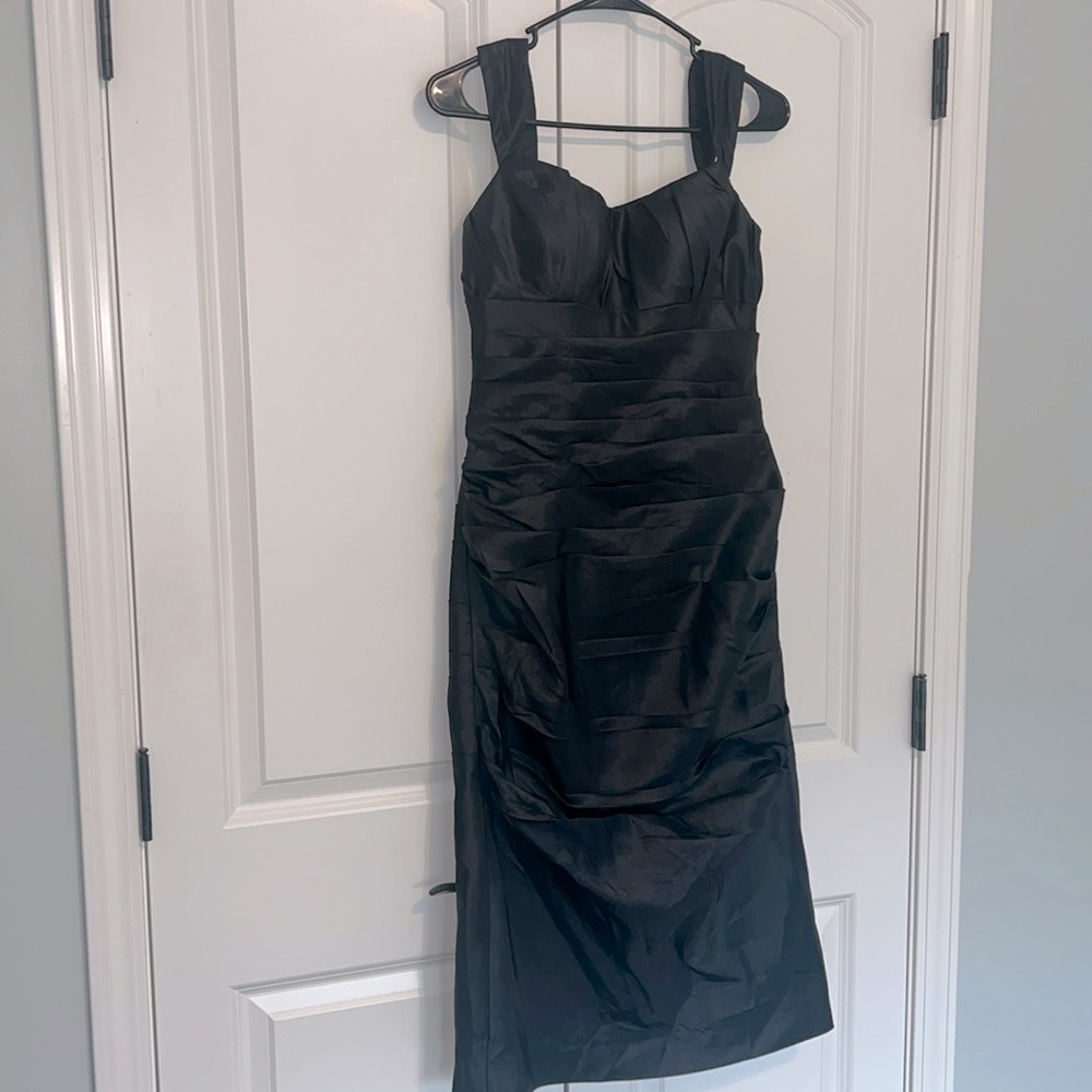 Bill Levkoff Black Dress Formal Prom Party Dancing Bridesmaids Women's Sz. 6